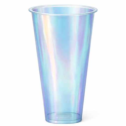 Стакан PP с квадратным дном ПЕРЛАМУТРОВЫЙ глянцевый d=90 500 мл
