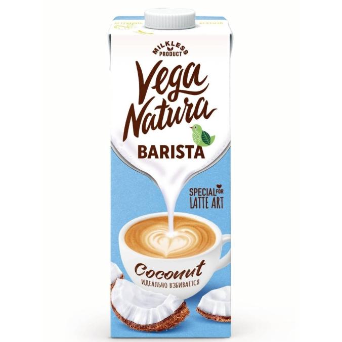 Напиток Vega Natura BARISTA Coconut Кокосовый на кокосовых сливках 1,2% 1000 мл