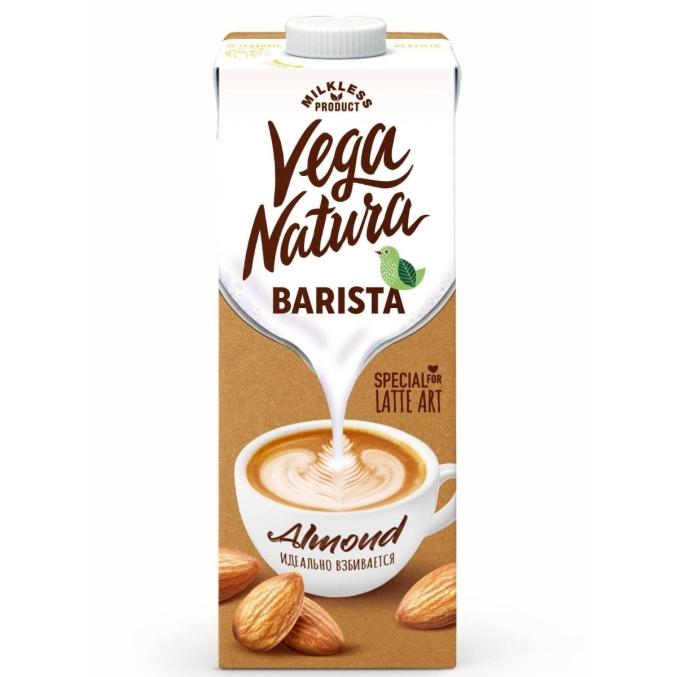 Напиток Vega Natura BARISTA Almond Миндальный на миндальной пасте 1,2% 1000 мл