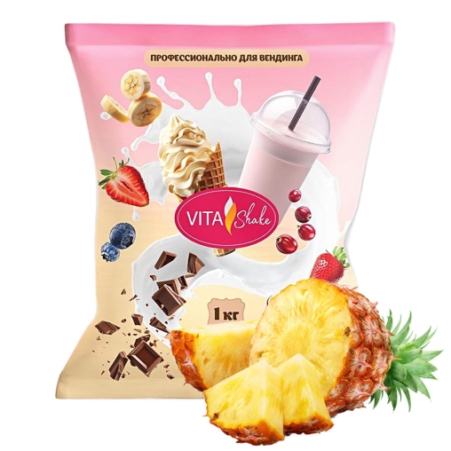 Сухая смесь VITA Shake Премиум Ананас для молочных коктейлей 1000 г