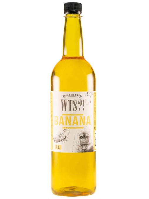 Сироп WTS?! Banana Банан 1000 мл ПЭТ Сироп WTS?! Banana Банан 1000 мл ПЭТ