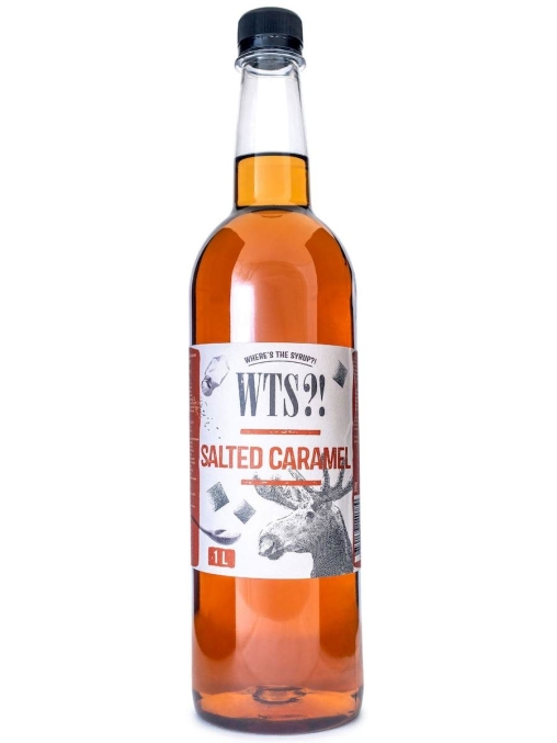 Сироп WTS?! Salted caramel Соленая карамель 1000 мл ПЭТ Сироп WTS?! Salted caramel Соленая карамель 1000 мл ПЭТ