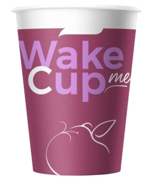 Бумажный стакан Wake Me Cup d=90 300 мл