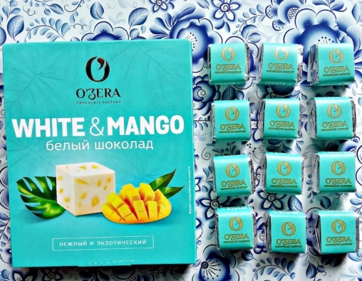 Шоколад O"Zera White & Mango Белый с Манго 90 г