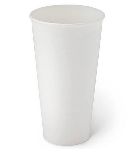 Бумажный стакан Белый d=90 450 мл