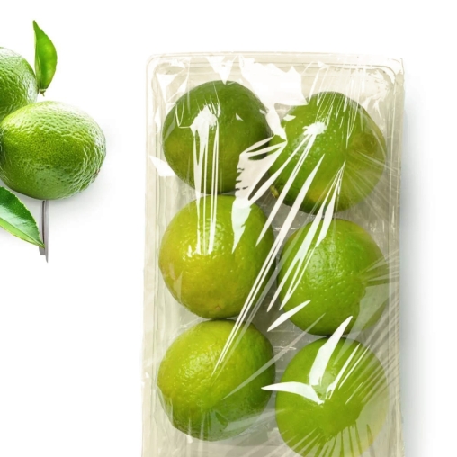 Пищевая полиэтиленовая пленка Десногор 300 мм × 250 м ЖЕЛТАЯ толщиной 6 мкм