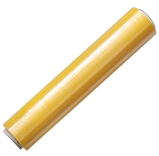 Пищевая полиэтиленовая пленка Десногор 450 мм × 250 м ЖЕЛТАЯ толщиной 6 мкм