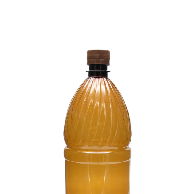 Крышка к ПЭТ-бутылке с узким горлом d=28 Коричневая