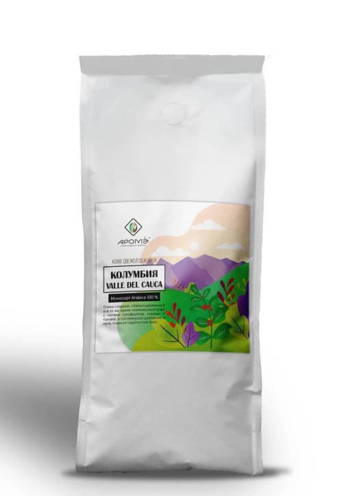 Кофе в зернах Колумбия Супремо 500 г (0,5 кг)