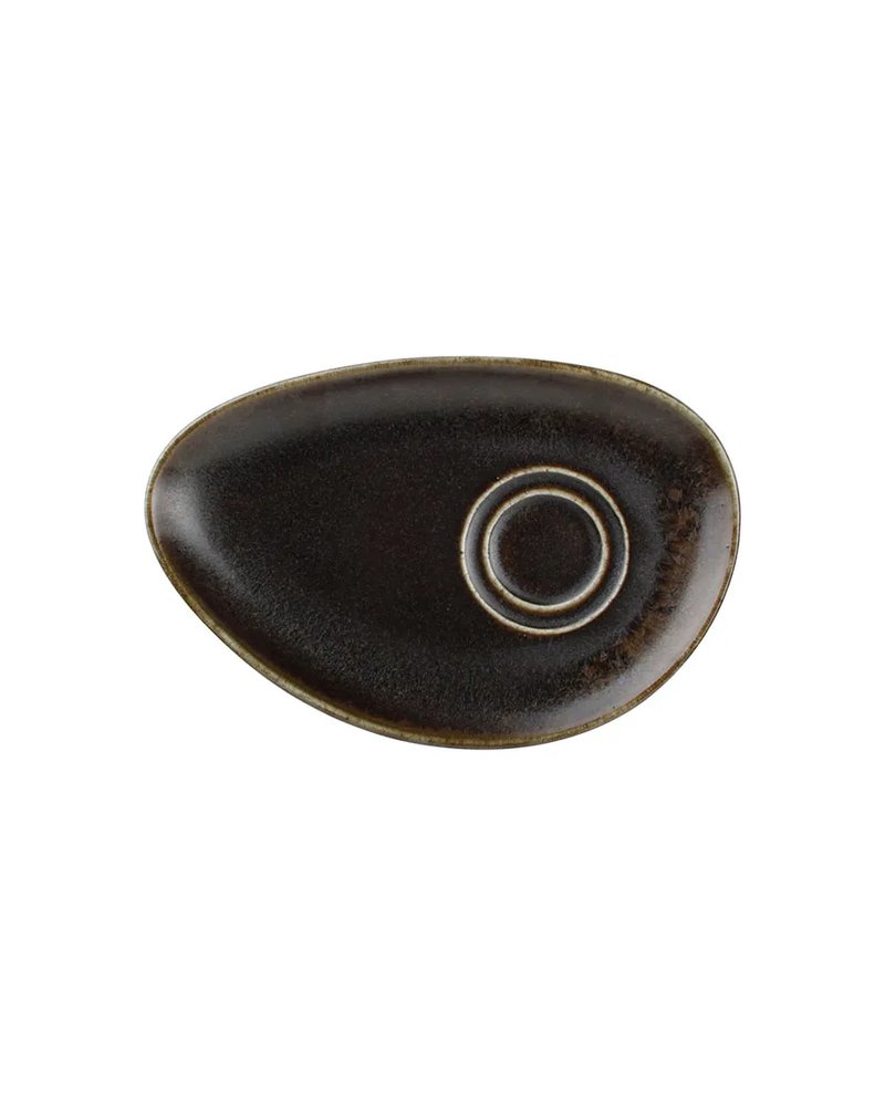 Блюдце для 604615, 604616 фарфор ,L=20,B=13см бежев.