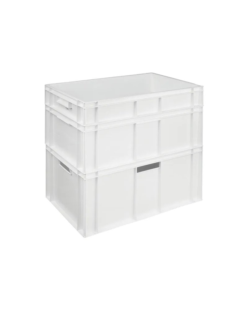 Контейнер для продуктов полипроп. 23,9л ,H=12,L=60,B=40см белый