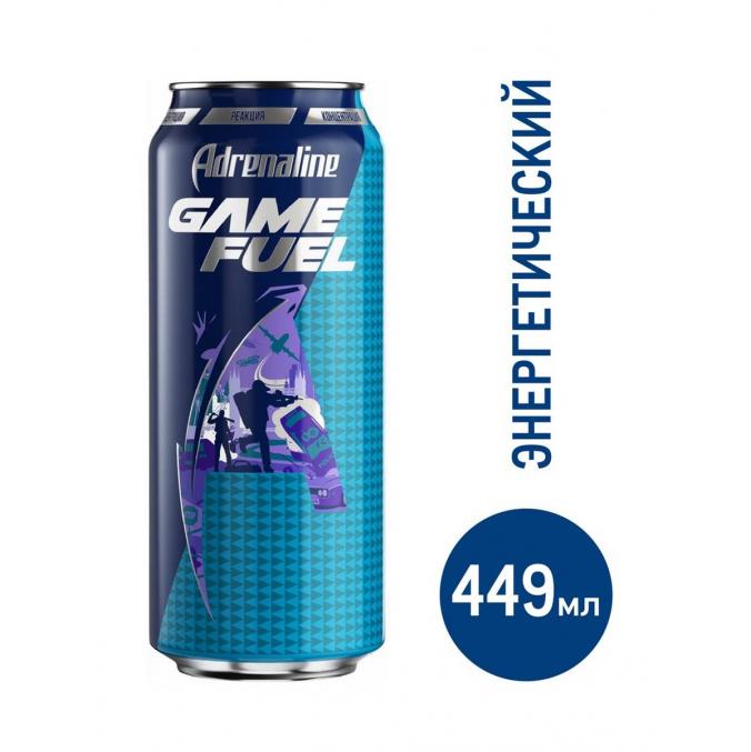 Энергетический напиток Adrenaline Game Fuel Charged Candy 449 мл ж/б