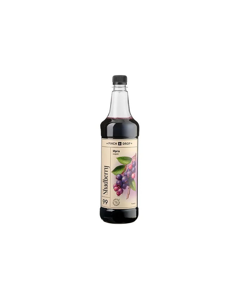 Сироп «Ирга» Pinch&Drop пластик 1л D=81,H=301мм