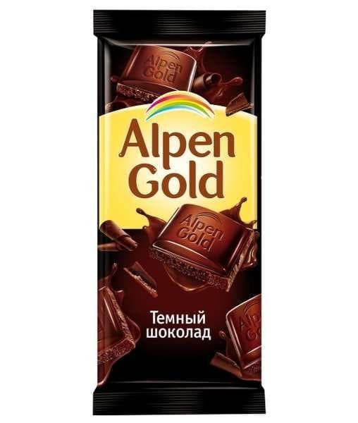 Шоколад Альпен Голд Темный Alpen Gold Dark 85 г