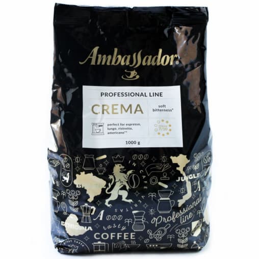 Кофе в зернах Ambassador Crema Professional Espresso Series 1000 г