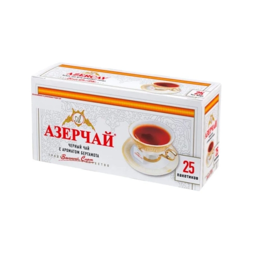 Чай черный Азерчай Бергамот 25 пак. × 1,5 г