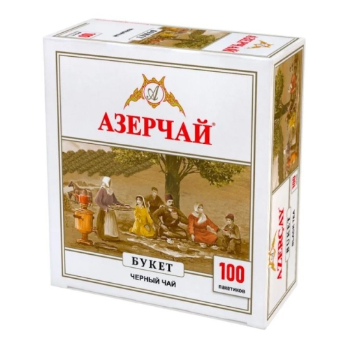Чай черный Азерчай Букет 2 г × 100 пак.