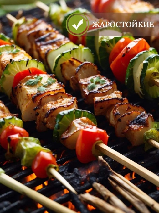 Шампуры бамбуковые 25 см