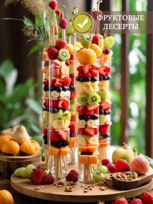 Шампуры бамбуковые 25 см