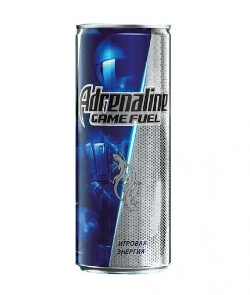 Адреналин напиток Adrenaline Game Fuel 250мл ж/б