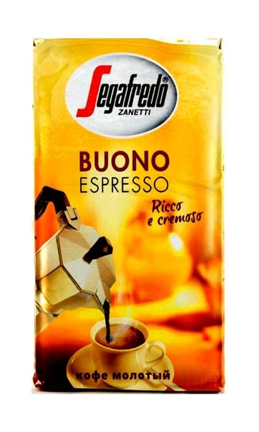 Кофе молотый Segafredo Buono Espresso 250 г