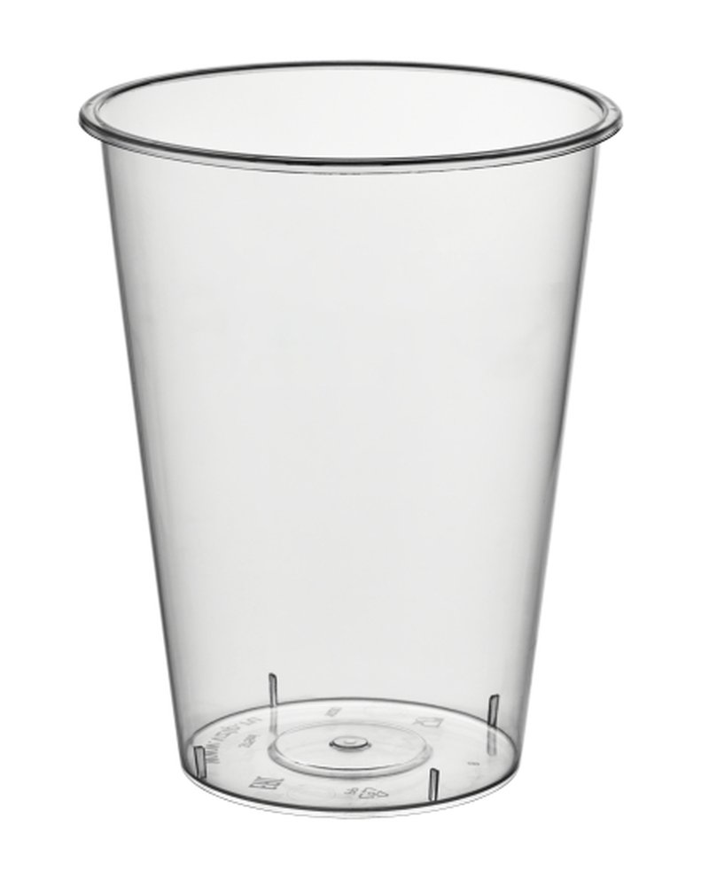 Стакан Bubble cup/шейкер глянец ПП 1020ГП D=90мм цвет прозр. 375/410мл ОЗЛП/ВЗЛП (х25/500)