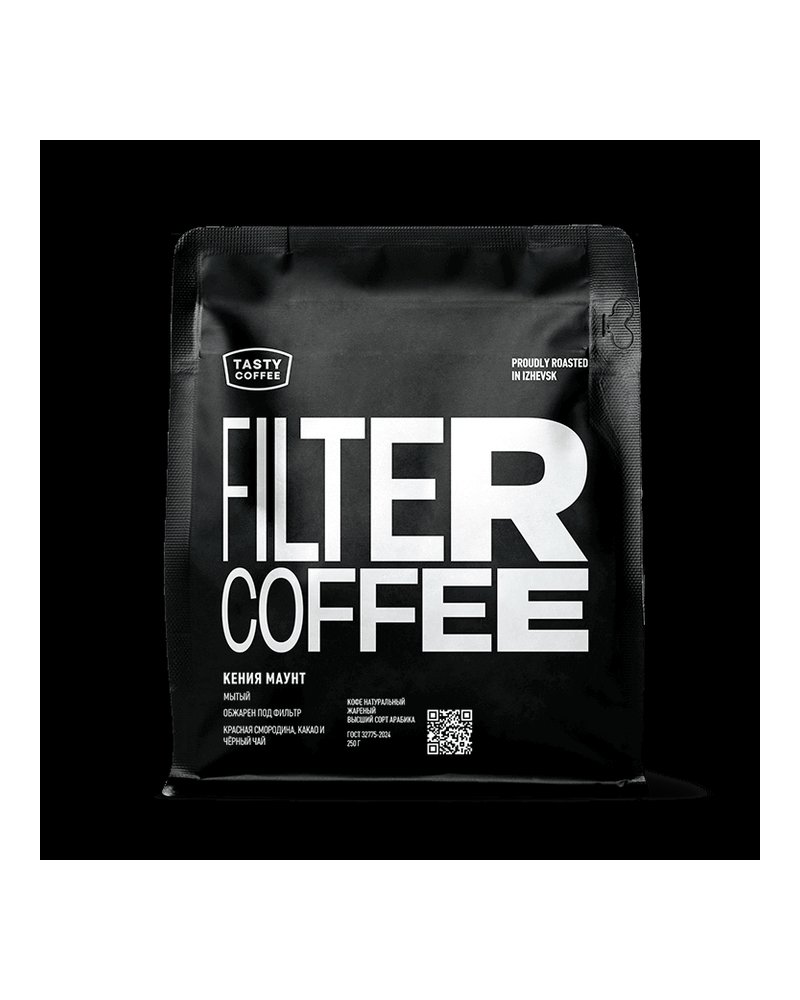 Кофе в зернах Tasty Coffee Кения Маунт 250г