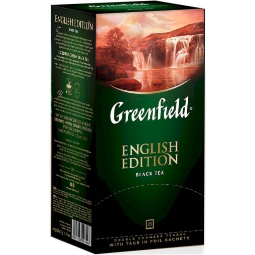 Чай черный Greenfield English Edition 25 пак. × 2 г