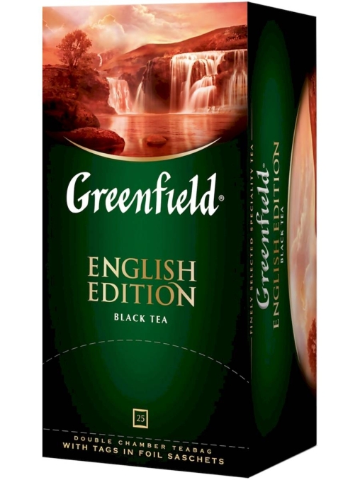 Чай черный Greenfield English Edition 25 пак. × 2 г