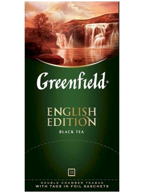 Чай черный Greenfield English Edition 25 пак. × 2 г