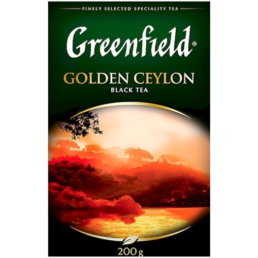 Чай черный Greenfield Golden Ceylon листовой 200 г