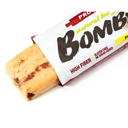 Батончик BOMBbar неглазированный Тирамису 60 г