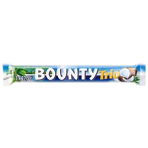 Батончик шоколадный Bounty Trio 82,5 г