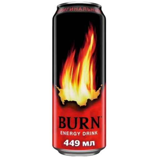 Энергетический напиток Burn 449 мл ж/б