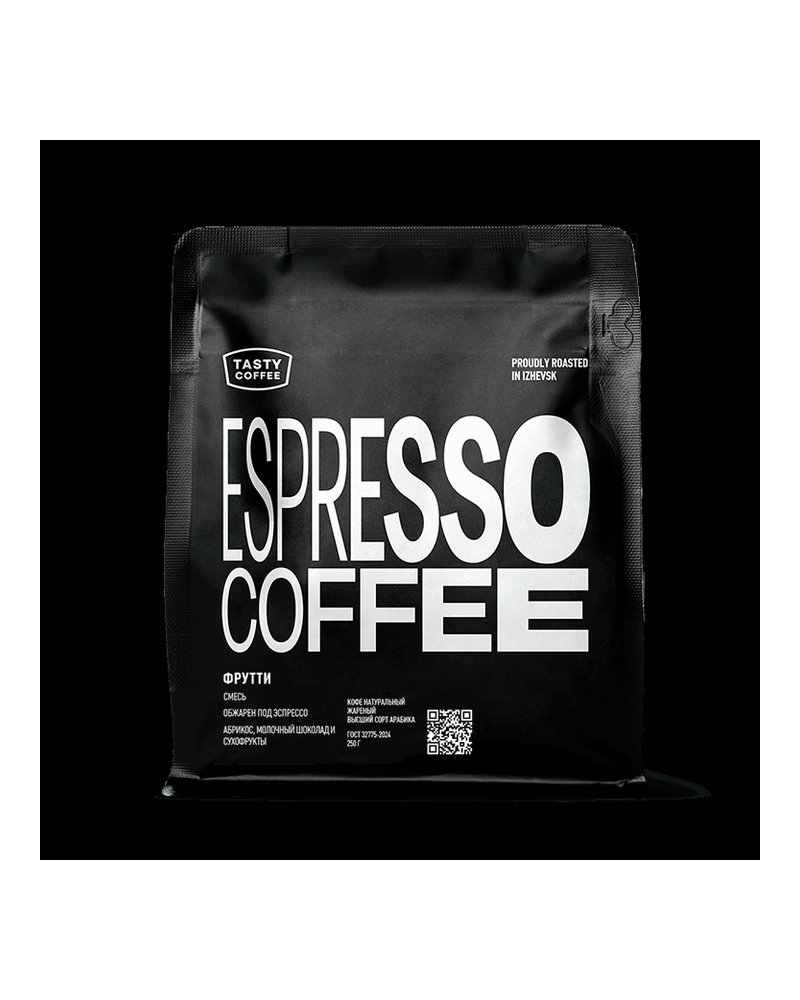 Кофе в зернах Tasty Coffee Фрутти 250 г