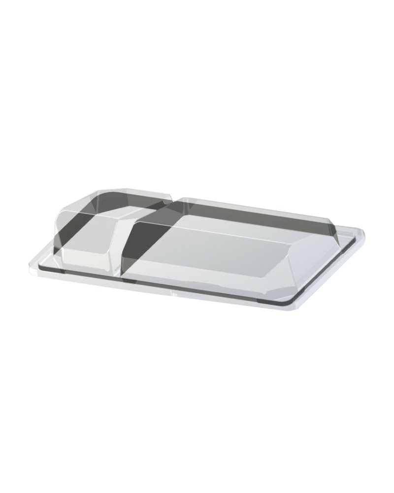 Крышка "Витрина" к конт. прямоуг. (для суши) ОПС КД-011 201х125х41мм цвет прозр. Кадо (х540)