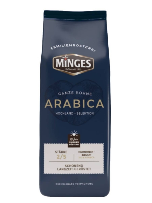 Кофе в зернах Minges Arabica 250 г