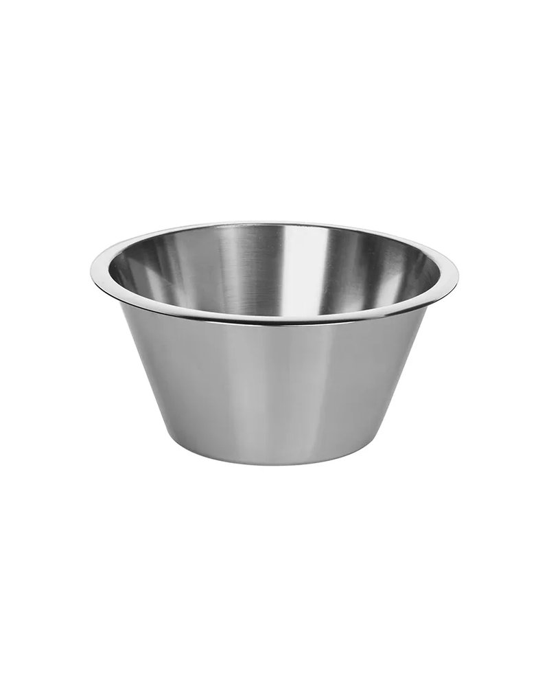 Миска сталь нерж. 2л D=22,H=12см металлич.
