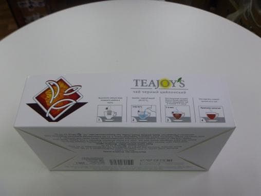 Чай черный TeaJoys цейлонский 100 х 2 г (пакетик)