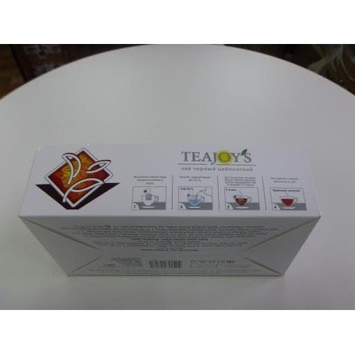 Чай черный TeaJoys цейлонский 100 х 2 г (пакетик)