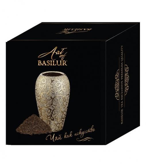 Чай черный Art of Basilur ваза пирамидки 30 г Чай черный Art of Basilur ваза пирамидки 30 г