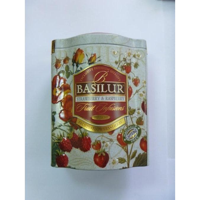 Чай каркаде Basilur Fruit Infusions клубника малина 100 г