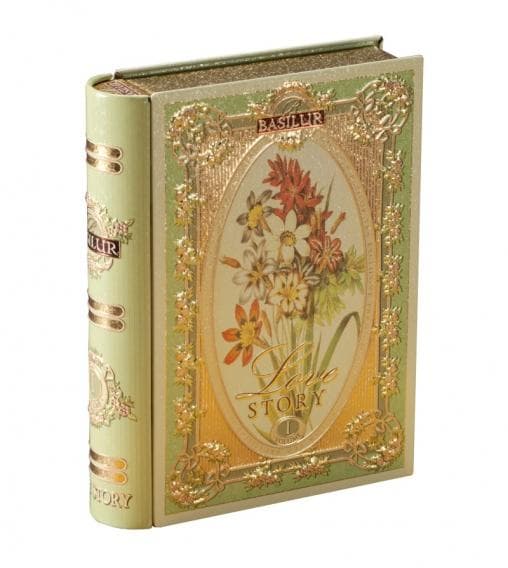 Чай зеленый Basilur чайная книга Love Story I 100 г Чай зеленый Basilur чайная книга Love Story I 100 г