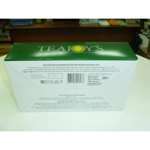 Чай зеленый TeaJoys китайский 100 пак. × 2 г