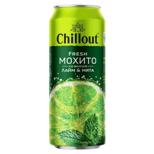 Черноголовка Chillout Fresh Mojito Лайм Мята 450 мл ж/б Черноголовка Chillout Fresh Mojito Лайм Мята 450 мл ж/б