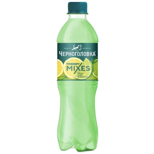 Черноголовка TRENDY MIXES лимон лайм лемонграсс 500 мл ПЭТ Черноголовка TRENDY MIXES лимон лайм лемонграсс 500 мл ПЭТ