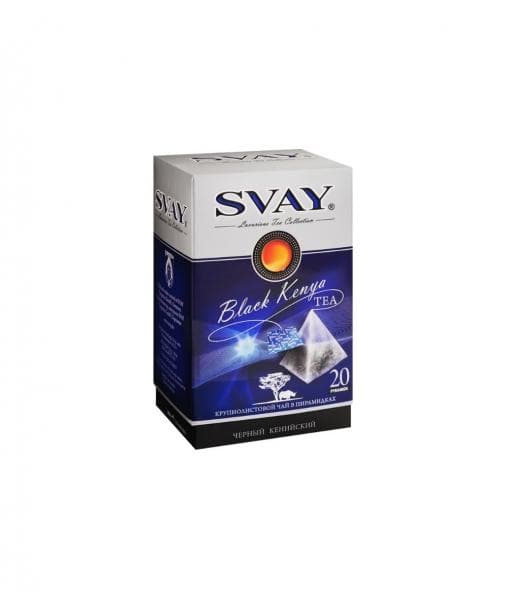 Чай черный SVAY Black Kenya 20 x 2.5 г (пирамидка)