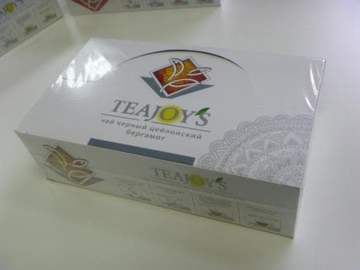 Чай черный TeaJoys цейлонский бергамот 100 пак. × 2г
