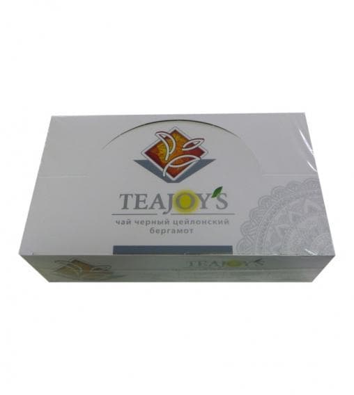 Чай черный TeaJoys цейлонский бергамот 100 пак. × 2 г