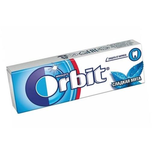 Жевательная резинка Orbit Сладкая Мята 13,6 г